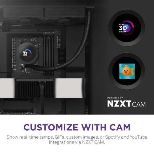 Готова СВО NZXT Kraken Plus 240 (RL-KN240-B2) Black купити в Україні: Київ, Львів, Хмельницький, Тернопіль | Перевірка сумісності, низька ціна, відгуки, характеристики від TELEMART фото