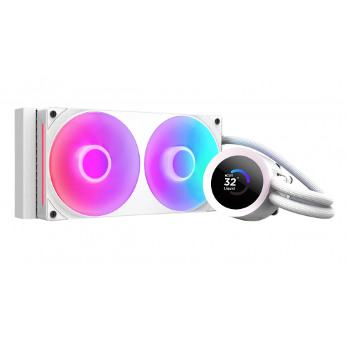 Готова СВО NZXT Kraken Plus 240 RGB (RL-KR240-W2) White купити в Україні: Київ, Львів, Хмельницький, Тернопіль | Перевірка сумісності, низька ціна, відгуки, характеристики від TELEMART фото