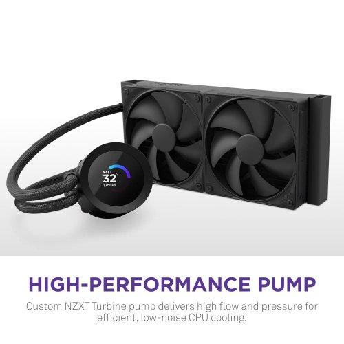 Готова СВО NZXT Kraken Plus 280 (RL-KN280-B2) Black купити в Україні: Київ, Львів, Хмельницький, Тернопіль | Перевірка сумісності, низька ціна, відгуки, характеристики від TELEMART фото