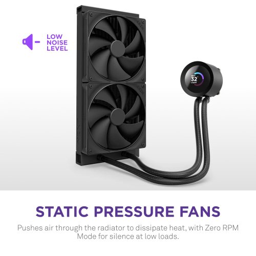 Готова СВО NZXT Kraken Plus 280 (RL-KN280-B2) Black купити в Україні: Київ, Львів, Хмельницький, Тернопіль | Перевірка сумісності, низька ціна, відгуки, характеристики від TELEMART фото