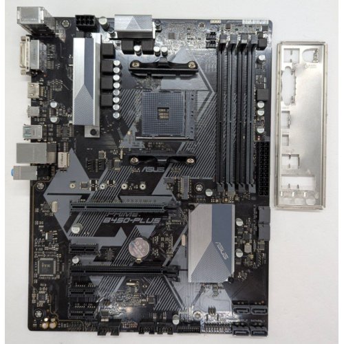 Материнська плата Asus PRIME B450-PLUS (sAM4, AMD B450) (Відновлено продавцем, 810680) купити в Україні: Київ, Львів, Хмельницький, Тернопіль | Перевірка сумісності, низька ціна, відгуки, характеристики від TELEMART фото