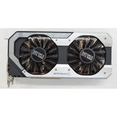 Видеокарта Palit GeForce GTX 1060 Super JetStream 6144MB (NE51060S15J9-1060J) (Восстановлено продавцом, 810709) купить в Украине: Киев, Днепр, Харьков, Одесса  | Проверка совместимости, низкая цена, отзывы, характеристики от TELEMART фото