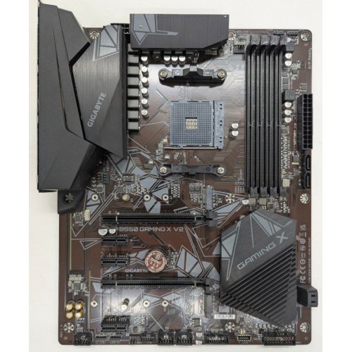 Материнська плата Gigabyte B550 GAMING X V2 (sAM4, AMD B550) (Відновлено продавцем, 810749) купити в Україні: Київ, Львів, Хмельницький, Тернопіль | Перевірка сумісності, низька ціна, відгуки, характеристики від TELEMART фото