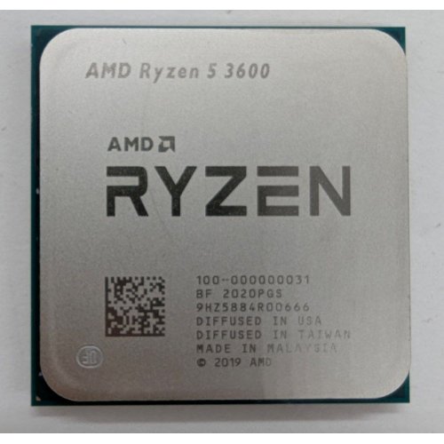 Процессор AMD Ryzen 5 3600 3.6(4.2)GHz 32MB sAM4 Tray (100-000000031) (Восстановлено продавцом, 810834) купить в Украине: Киев, Днепр, Харьков, Одесса  | Проверка совместимости, низкая цена, отзывы, характеристики от TELEMART фото