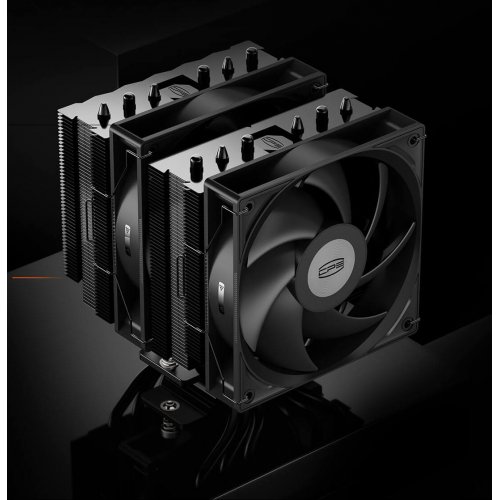 Кулер PCCooler RT620 Black купить в Украине: Киев, Днепр, Харьков, Одесса  | Проверка совместимости, низкая цена, отзывы, характеристики от TELEMART фото