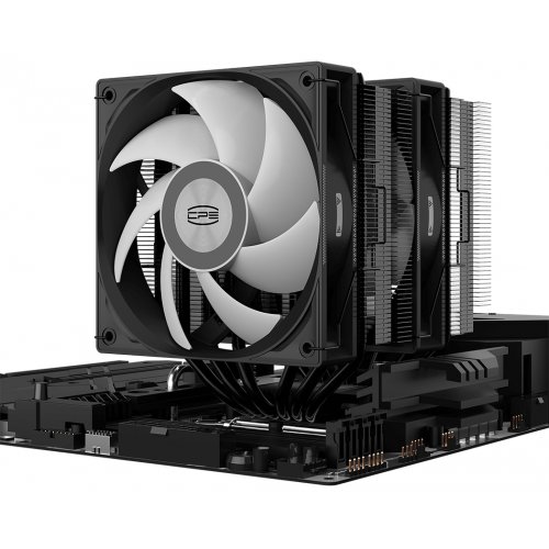 Кулер PCCooler RT620 ARGB Black купити в Україні: Київ, Львів, Хмельницький, Тернопіль | Перевірка сумісності, низька ціна, відгуки, характеристики від TELEMART фото