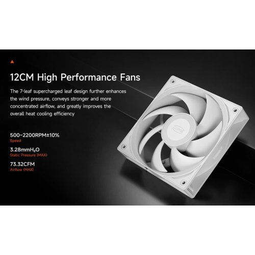 Кулер PCCooler RT620 Pro White купити в Україні: Київ, Львів, Хмельницький, Тернопіль | Перевірка сумісності, низька ціна, відгуки, характеристики від TELEMART фото