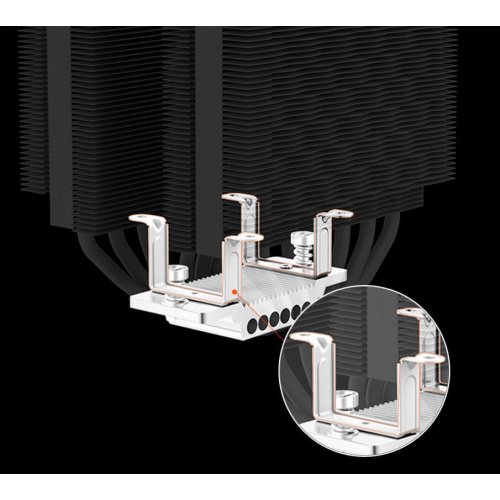 Кулер PCCooler RT620 Pro White купити в Україні: Київ, Львів, Хмельницький, Тернопіль | Перевірка сумісності, низька ціна, відгуки, характеристики від TELEMART фото