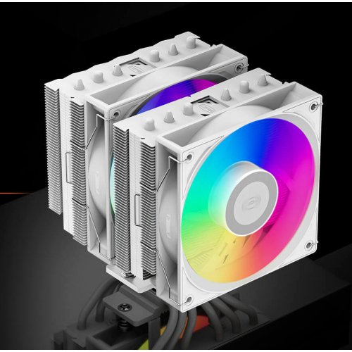 Кулер PCCooler RT620 Pro ARGB White купити в Україні: Київ, Львів, Хмельницький, Тернопіль | Перевірка сумісності, низька ціна, відгуки, характеристики від TELEMART фото