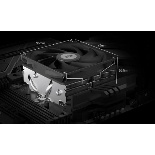 Кулер PCCooler RC400-53 Silver купить в Украине: Киев, Днепр, Харьков, Одесса  | Проверка совместимости, низкая цена, отзывы, характеристики от TELEMART фото