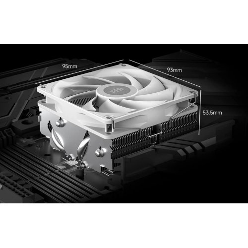 Кулер PCCooler RC400-53 White купить в Украине: Киев, Днепр, Харьков, Одесса  | Проверка совместимости, низкая цена, отзывы, характеристики от TELEMART фото