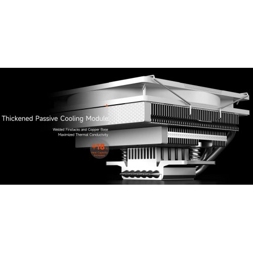 Кулер PCCooler RC600-67 White купити в Україні: Київ, Львів, Хмельницький, Тернопіль | Перевірка сумісності, низька ціна, відгуки, характеристики від TELEMART фото