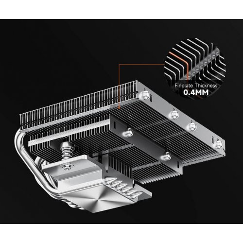 Кулер PCCooler RC600-67 White купити в Україні: Київ, Львів, Хмельницький, Тернопіль | Перевірка сумісності, низька ціна, відгуки, характеристики від TELEMART фото