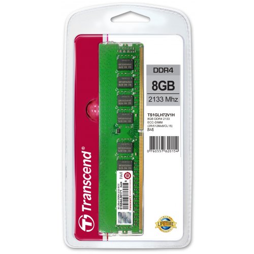 Продать ОЗУ Transcend DDR4 8GB 2133Mhz (TS1GLH72V1H) по Trade-In интернет-магазине Телемарт - Киев, Днепр, Украина фото