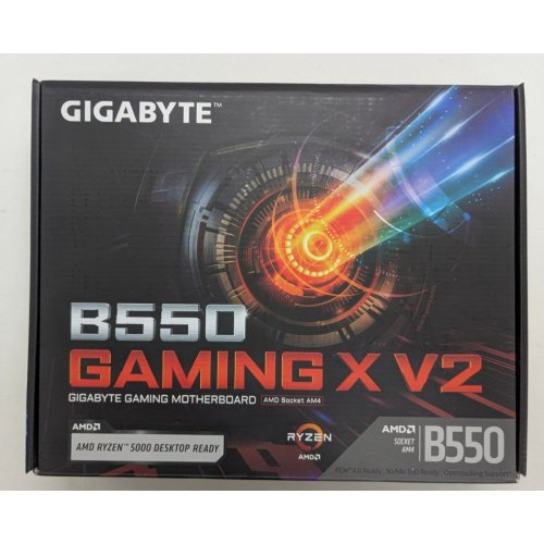 Материнська плата Gigabyte B550 GAMING X V2 (sAM4, AMD B550) (Відновлено продавцем, 811016) купити в Україні: Київ, Львів, Хмельницький, Тернопіль | Перевірка сумісності, низька ціна, відгуки, характеристики від TELEMART фото