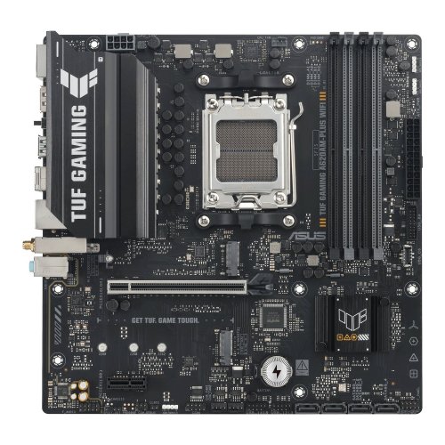 Материнская плата Asus TUF GAMING A620AM-PLUS WIFI (sAM5, AMD A620A) купить в Украине: Киев, Днепр, Харьков, Одесса  | Проверка совместимости, низкая цена, отзывы, характеристики от TELEMART фото