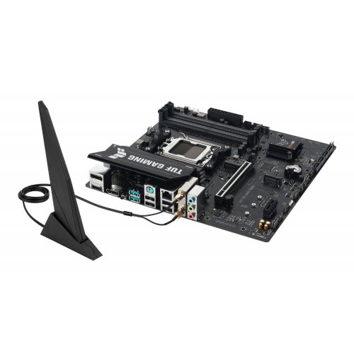 Материнская плата Asus TUF GAMING A620AM-PLUS WIFI (sAM5, AMD A620A) купить в Украине: Киев, Днепр, Харьков, Одесса  | Проверка совместимости, низкая цена, отзывы, характеристики от TELEMART фото