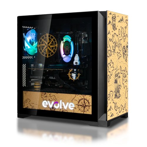 Компьютер EVOLVE SpeacialPart CaribbeanPirates PC (ESP-CPR7500FN506T-D532S1TBK) Black купить в Украине: Киев, Днепр, Харьков, Одесса  | Низкая цена, отзывы, характеристики от TELEMART фото