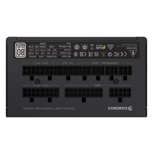 Блок питания GAMEMAX GX-1050 PRO 1050W PCIE5.1 (GX-1050 PRO ATX3.1 PCIE5.1) Black купить в Украине: Киев, Днепр, Харьков, Одесса  | Проверка совместимости, низкая цена, отзывы, характеристики от TELEMART фото