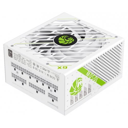 Блок живлення GAMEMAX GX-1050 PRO 1050W PCIE5.1 (GX-1050 PRO WH ATX3.1 PCIE5.1) White купити в Україні: Київ, Львів, Хмельницький, Тернопіль | Перевірка сумісності, низька ціна, відгуки, характеристики від TELEMART фото