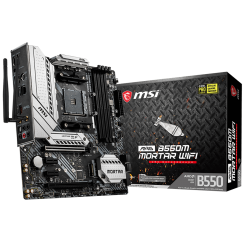 Материнская плата MSI MAG B550M MORTAR WIFI (sAM4, AMD B550) (Восстановлено продавцом, 811133)
