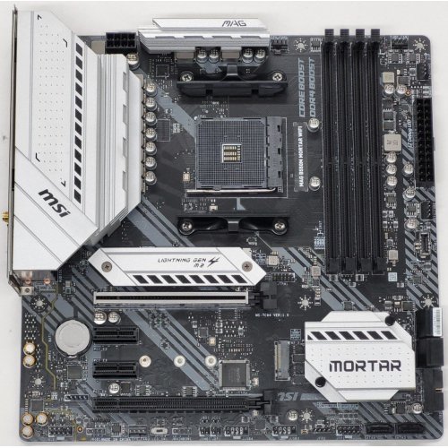 Материнская плата MSI MAG B550M MORTAR WIFI (sAM4, AMD B550) (Восстановлено продавцом, 811133) купить в Украине: Киев, Днепр, Харьков, Одесса  | Проверка совместимости, низкая цена, отзывы, характеристики от TELEMART фото