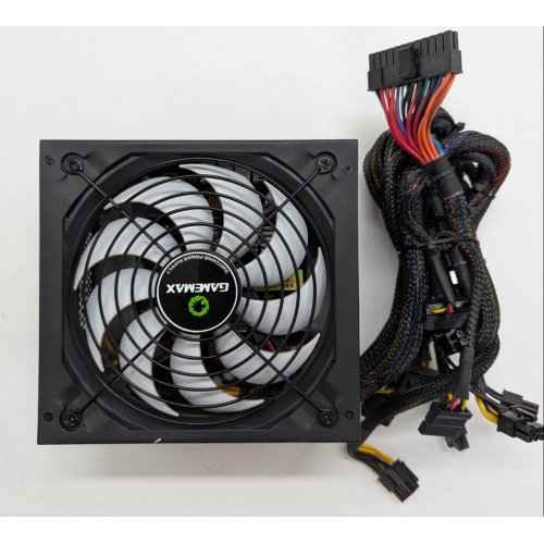 Блок живлення GAMEMAX GP-650 650W (GP-650) (Відновлено продавцем, 811179) купити в Україні: Київ, Львів, Хмельницький, Тернопіль | Перевірка сумісності, низька ціна, відгуки, характеристики від TELEMART фото