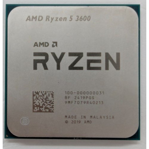 Процессор AMD Ryzen 5 3600 3.6(4.2)GHz 32MB sAM4 Tray (100-000000031) (Восстановлено продавцом, 811308) купить в Украине: Киев, Днепр, Харьков, Одесса  | Проверка совместимости, низкая цена, отзывы, характеристики от TELEMART фото