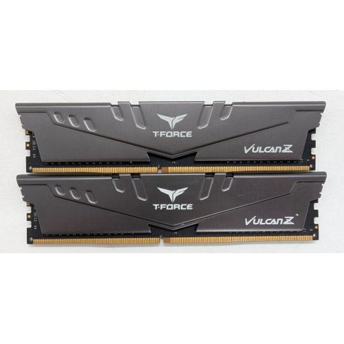 Озп Team DDR4 16GB (2x8GB) 2666Mhz T-Force Vulcan Z Grey (TLZGD416G2666HC18HDC01) (Відновлено продавцем, 811313) купити в Україні: Київ, Львів, Хмельницький, Тернопіль | Перевірка сумісності, низька ціна, відгуки, характеристики від TELEMART фото
