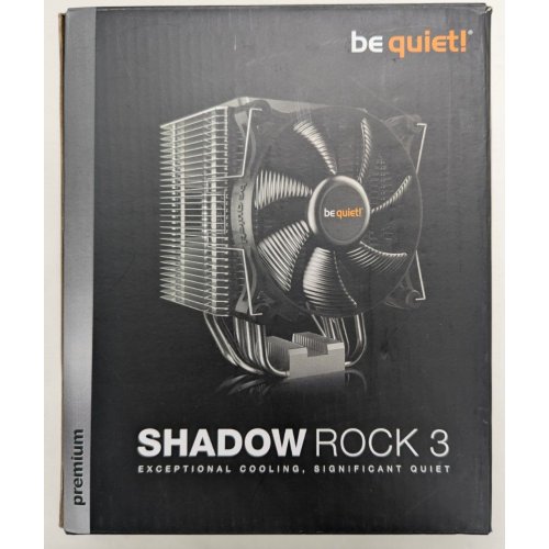 Кулер Be Quiet! Shadow Rock 3 (BK004) (Відновлено продавцем, 811372) купити в Україні: Київ, Львів, Хмельницький, Тернопіль | Перевірка сумісності, низька ціна, відгуки, характеристики від TELEMART фото