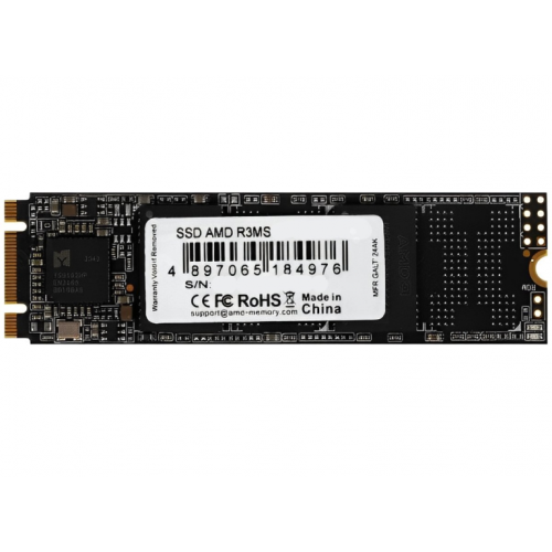 SSD-диск AMD Radeon R3 3D NAND 128GB M.2 (2280 SATA) (R3MS0128G8) купити в Україні: Київ, Львів, Хмельницький, Тернопіль | Перевірка сумісності, низька ціна, відгуки, характеристики від TELEMART фото