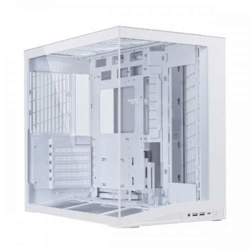 Корпус Lian Li O11 Dynamic Mini V2 Flow Tempered Glass без БЖ (G99.O11DMIV2FW.00) White купити в Україні: Київ, Львів, Хмельницький, Тернопіль | Перевірка сумісності, низька ціна, відгуки, характеристики від TELEMART фото