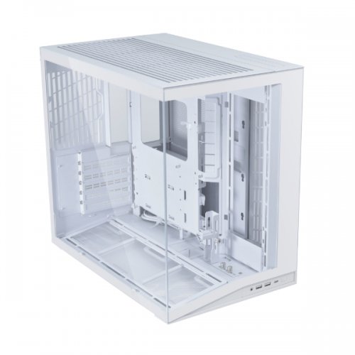 Корпус Lian Li O11 Dynamic Mini V2 Flow Tempered Glass без БЖ (G99.O11DMIV2FW.00) White купити в Україні: Київ, Львів, Хмельницький, Тернопіль | Перевірка сумісності, низька ціна, відгуки, характеристики від TELEMART фото