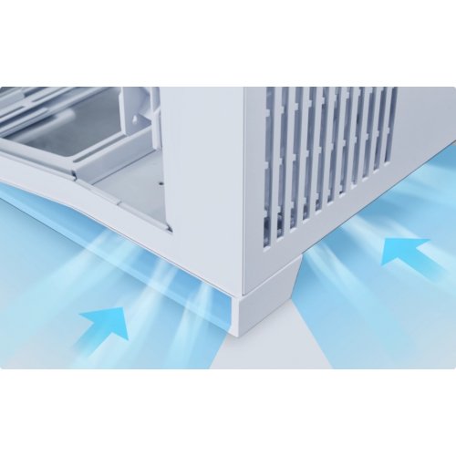 Корпус Lian Li O11 Dynamic Mini V2 Flow Tempered Glass без БЖ (G99.O11DMIV2FW.00) White купити в Україні: Київ, Львів, Хмельницький, Тернопіль | Перевірка сумісності, низька ціна, відгуки, характеристики від TELEMART фото