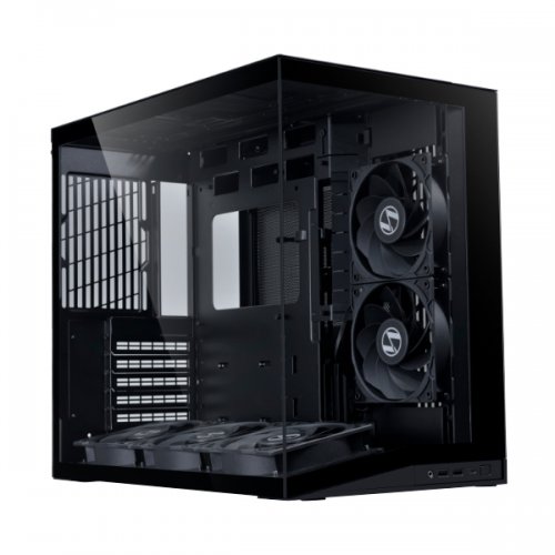 Корпус Lian Li O11 Dynamic Mini V2 Tempered Glass без БЖ (G99.O11DMIV2X.00) Black купити в Україні: Київ, Львів, Хмельницький, Тернопіль | Перевірка сумісності, низька ціна, відгуки, характеристики від TELEMART фото