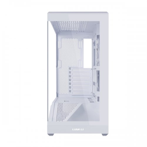 Корпус Lian Li Vector V100R Tempered Glass без БЖ (G99.V100RW.01) White купити в Україні: Київ, Львів, Хмельницький, Тернопіль | Перевірка сумісності, низька ціна, відгуки, характеристики від TELEMART фото