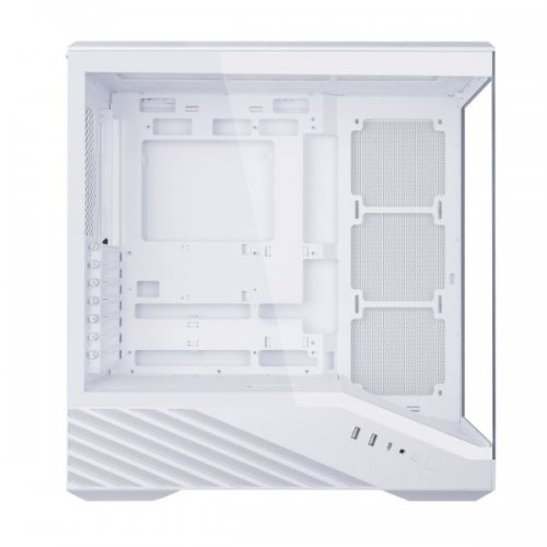 Корпус Lian Li Vector V100 Tempered Glass без БЖ (G99.V100W.01) White купити в Україні: Київ, Львів, Хмельницький, Тернопіль, Івано-Франківськ | Перевірка сумісності, низька ціна, відгуки, характеристики від TELEMART фото