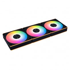 Набор кулеров для корпуса Lian Li Uni Fan CL Wireless Reverse Blade 3 in 1 (G99.12RCL1W3B.00) Black