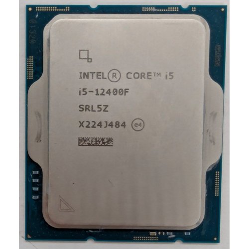 Процессор Intel Core i5-12400F 2.5(4.4)GHz 18MB s1700 Tray (CM8071504555318) (Восстановлено продавцом, 811438) купить в Украине: Киев, Днепр, Харьков, Одесса  | Проверка совместимости, низкая цена, отзывы, характеристики от TELEMART фото