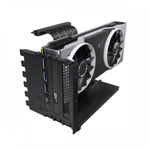 Уценка монтажный комплект к видеокарте Montech Vertical GPU Mount Kit Black (Вскрытая упаковка, 811452) купить в Украине: Киев, Днепр, Харьков, Одесса  | Низкая цена, отзывы, характеристики от TELEMART фото