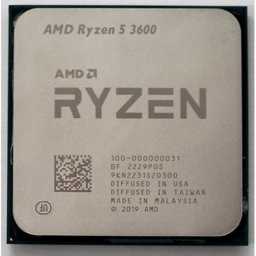 Процессор AMD Ryzen 5 3600 3.6(4.2)GHz 32MB sAM4 Tray (100-000000031) (Восстановлено продавцом, 811458) купить в Украине: Киев, Днепр, Харьков, Одесса  | Проверка совместимости, низкая цена, отзывы, характеристики от TELEMART фото