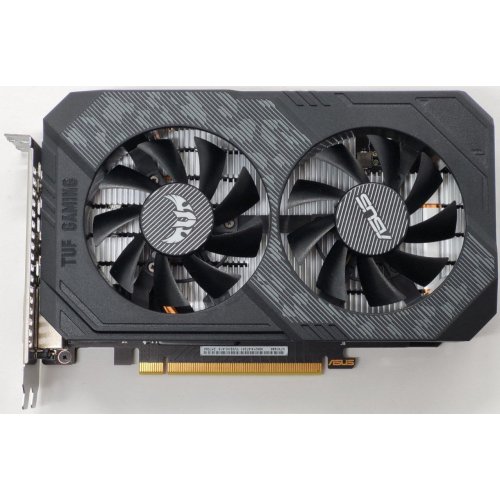 Відеокарта Asus TUF GeForce GTX 1650 Gaming OC 4096MB (TUF-GTX1650-O4GD6-P-GAMING) (Відновлено продавцем, 811480) купити в Україні: Київ, Львів, Хмельницький, Тернопіль | Перевірка сумісності, низька ціна, відгуки, характеристики від TELEMART фото