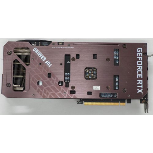 Відеокарта Asus TUF GeForce RTX 3060 Gaming OC 12288MB (TUF-RTX3060-O12G-GAMING) (Відновлено продавцем, 811505) купити в Україні: Київ, Львів, Хмельницький, Тернопіль | Перевірка сумісності, низька ціна, відгуки, характеристики від TELEMART фото