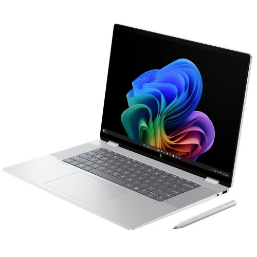 Ноутбук HP OmniBook X Flip NGAI 16-as0000ua (C3UM0EA) Glacier Silver купить в Украине: Киев, Днепр, Харьков, Одесса  | Низкая цена, отзывы, характеристики от TELEMART фото