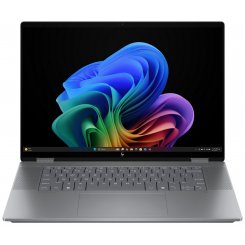 Ноутбук HP OmniBook X Flip NGAI 16-ar0000ua (C3VE8EA) Meteor Silver / 16″ (2880x1800, OLED) / AMD Ryzen AI 7 350 (2.0-5.0 ГГц), 8 ядер / AMD Radeon 860M / 32 ГБ (LPDDR5x) / 1024 ГБ (SSD) / Windows 11 Home