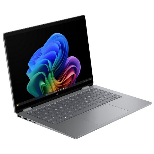 Ноутбук HP OmniBook X Flip NGAI 14-fk0000ua (C3US8EA) Meteor Silver купить в Украине: Киев, Днепр, Харьков, Одесса  | Низкая цена, отзывы, характеристики от TELEMART фото