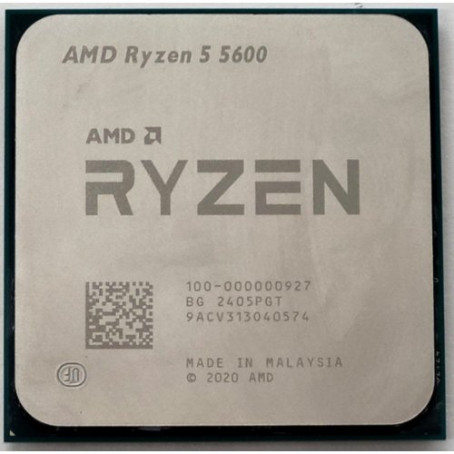Процессор AMD Ryzen 5 5600 3.5(4.4)GHz 32MB sAM4 Tray (100-000000927) (Восстановлено продавцом, 811586) купить в Украине: Киев, Днепр, Харьков, Одесса  | Проверка совместимости, низкая цена, отзывы, характеристики от TELEMART фото
