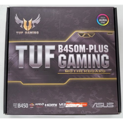 Материнская плата Asus TUF B450M-PLUS GAMING (sAM4, AMD B450) (Восстановлено продавцом, 811624) купить в Украине: Киев, Днепр, Харьков, Одесса  | Проверка совместимости, низкая цена, отзывы, характеристики от TELEMART фото
