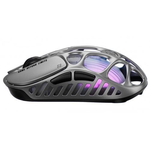 Миша GravaStar Mercury X RGB Wireless (GSX_GRY) Interstellar Silver купити в Україні: Київ, Львів, Хмельницький, Тернопіль | Низька ціна, відгуки, характеристики від TELEMART фото