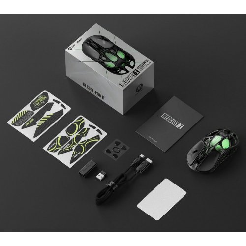 Миша GravaStar Mercury X RGB Wireless (GSX_GRY) Interstellar Silver купити в Україні: Київ, Львів, Хмельницький, Тернопіль | Низька ціна, відгуки, характеристики від TELEMART фото